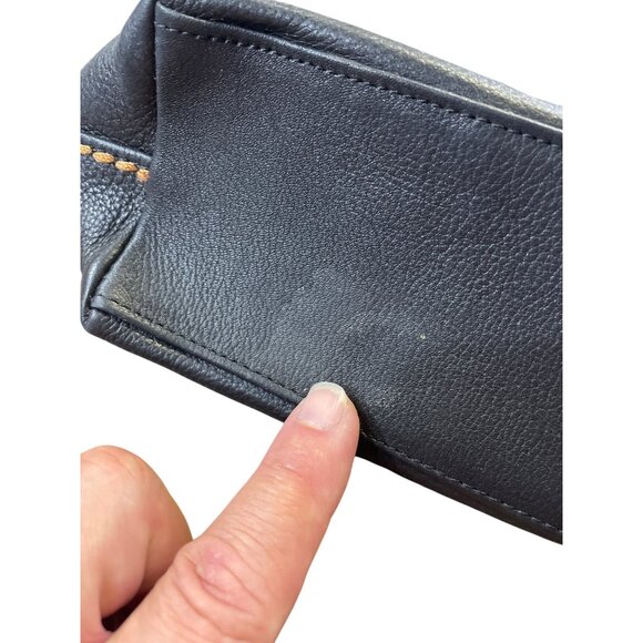 Plinio Visona Womens Brown Reversible Leather Shoulder Handbag SKU 8599 - Picture 12 of 16